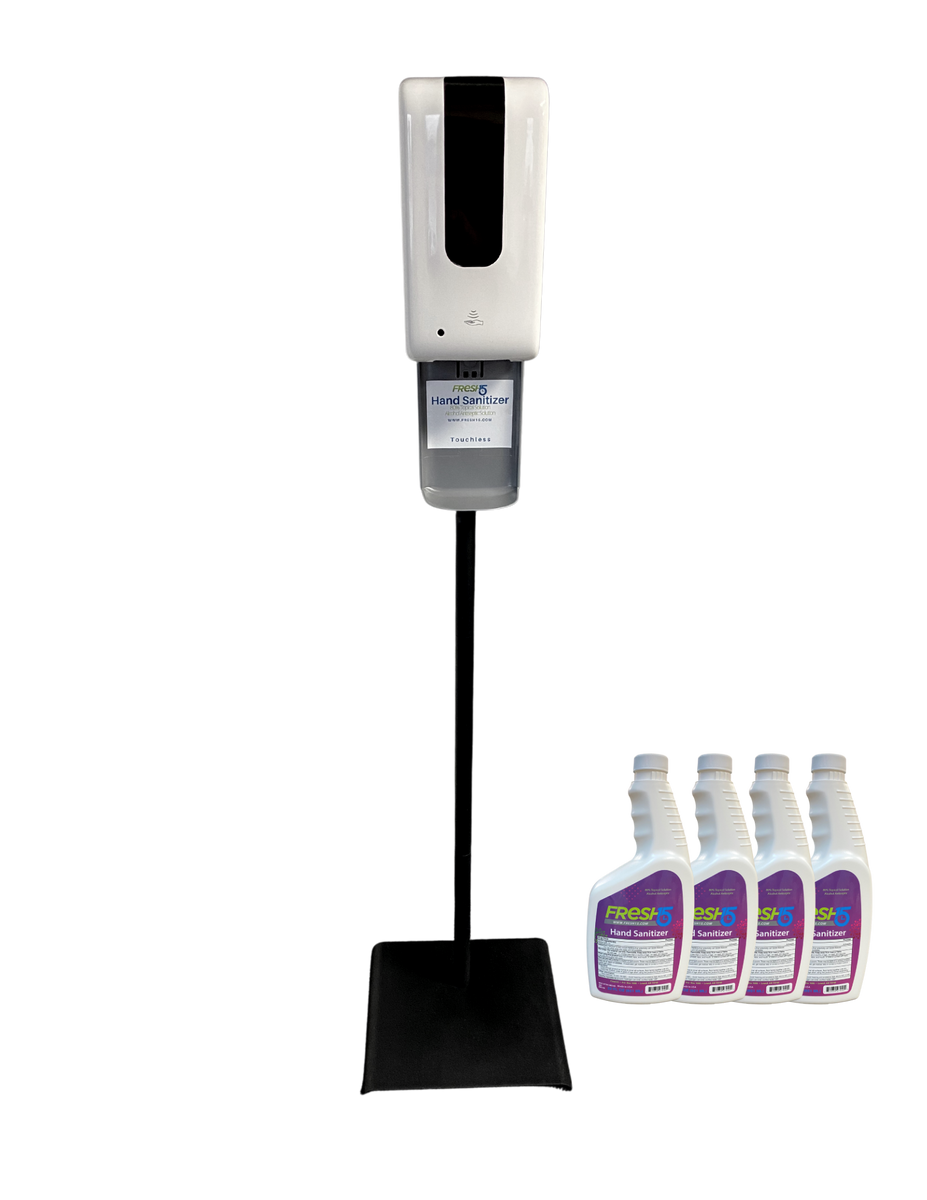 Touchless Hand Sanitizer Station Starter Kit Fresh15®